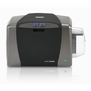 Fargo DTC1250e Single-Sided Color ID Card Printer Graphic