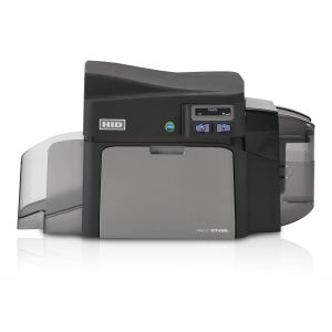 Fargo DTC4250e Single-Sided Color ID Card Printer and Smart Card Encoder Graphic