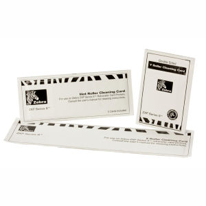 Zebra ZXP 8/ZXP 9 Transfer Roller Cleaning Cards Graphic