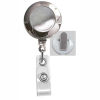 Brady Badge Reel, Grey, 1-1/4" Graphic