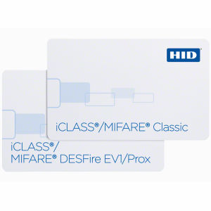 HID 262 iCLASS + MIFARE + Prox Smart Cards Graphic