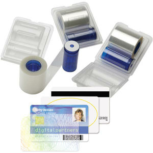Datacard DuraGard Overlaminate, 1.0 mil, Clear - Full Card with Smart Card Window Graphic