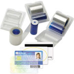 Datacard DuraGard 1.0 mil Protective Laminate - Full Card with Smart Card Window Graphic