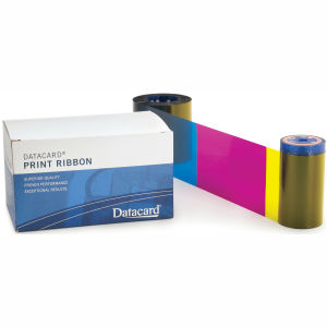 Datacard Full Color CMYKP Pigment Ribbon Graphic