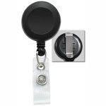 Brady Economy Badge Reel with Vinyl Strap and Slide Clip, Bag of 25, Pieced and Sold in Full Bags Only Graphic