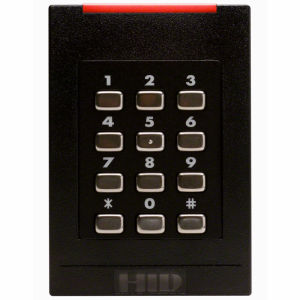 HID iCLASS RK40 Reader 6130 - Contactless Smart Card Reader with Keypad - NCNR Graphic