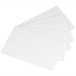 Evolis PVC Blank Long Cards - White Mirror Finish - 20 mil - 150 MM X 50 MM Graphic