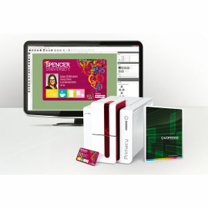 Evolis CardPresso, XXS Edition - Entry-Level Card Design Software - USB Dongle. for use with All Evolis Printer Graphic