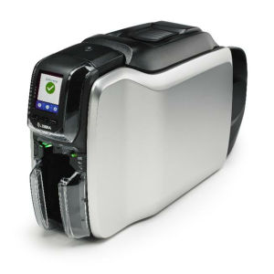 Zebra QuikCard ID Solution Bundle with Zebra ZC300 Single-Sided ID Card Printer Graphic