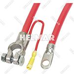 04228 BATTERY CABLES (RED 10")