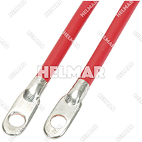 04281 STARTER CABLES (RED 49")