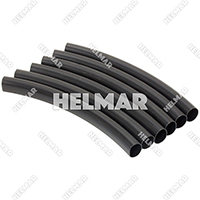 05404 SHRINKABLE TUBING (BLACK/6PK)