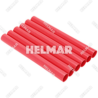 05405 SHRINKABLE TUBING (RED/6PK)