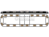 12-00003-E LIGHTBAR (LED AMBER)