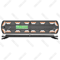 12-20828-E 48" BAR,16 AMBER LEDS, 2 W LIGHTS FF