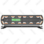 12-20828-E 48" BAR,16 AMBER LEDS, 2 W LIGHTS FF