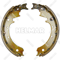 1591664 BRAKE SHOE SET (2 SHOES)