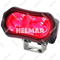 60762R SPOT LIGHT (RED LED 10-110 VOLT)