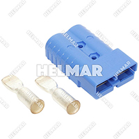 6371G1 CONNECTOR W/CONTACTS (SBX175 1/0 BLUE)