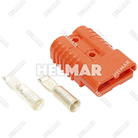 6368G1 CONNECTOR W/CONTACTS (SBX350 2/0 ORANGE)