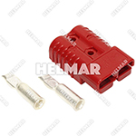 6379G2 CONNECTOR W/CONTACTS (SBX175 35MM RED)