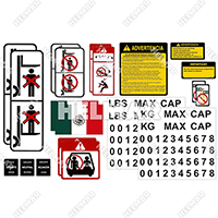 DECAL-KIT-SPANISH UNIVERSAL DECAL KIT (SPANISH)