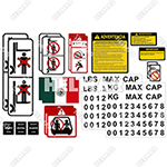 DECAL-KIT-SPANISH UNIVERSAL DECAL KIT (SPANISH)