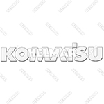 H-KOMATSU UNIVERSAL STICKER (KOMATSU)