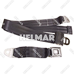 LB-74-BLACK LAP SEAT BELT