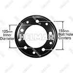 R600-4 STEEL RIM ASSEMBLY