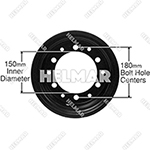 R650-3 STEEL RIM ASSEMBLY