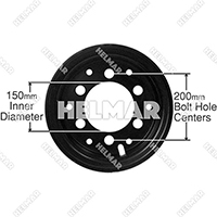 R700-2 STEEL RIM ASSEMBLY