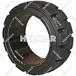 TIRE-350C CUSHION TIRE (18X8X12.125 B/R)