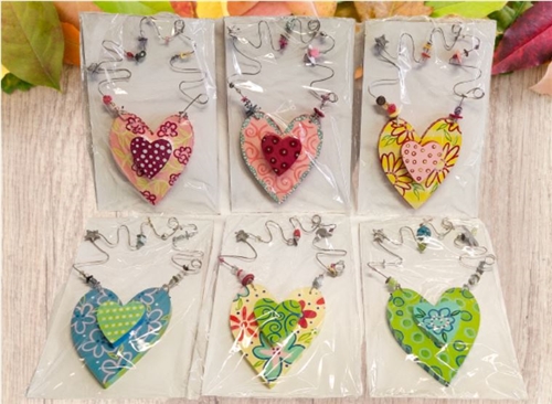 Silvestri Wall Decor - Hanging Heart, Assorted