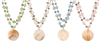 Grasslands Road Capiz Necklace, 17"