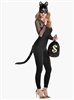 Women's 4-Pc Halloween Costume Cat Burglar Accessory Kit