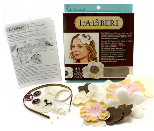 Laliberi Julie Comstock Hair Accessories Kit, Light Blooms
