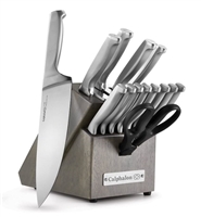 Calphalon Classic Full Stainless Steel 15-Piece Knife Block Set