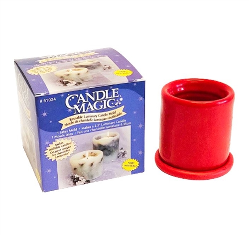 Candle Magic Reusable Luminary Candle Mold 2.5 Inch