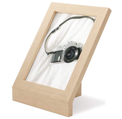 umbra Wood Podium Photo Display 5" X 7"