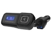 Scosche Bluetooth Handsfree Car Kit with FM Transmitter & USB Port, Black