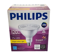 PHILIPS LED Dimmable PAR38 Flood 17W=120W Bulb, Pack of 1
