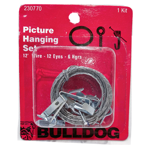 Bulldog Hanger Picture Kit
