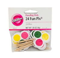 Wilton Fun Picks, Pack Of 24