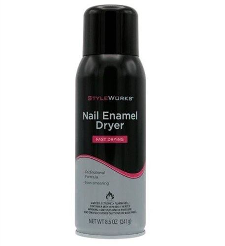 StyleWurks Nail Enamel Dryer Spray, 8.5 oz