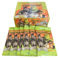 Shrek 2 Vintage Collectable Album Stickers - Panini, Pack Of 10 Stickers