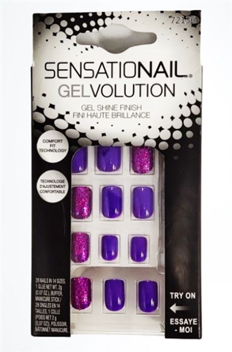 SensatioNail Gel Volution Nails 28 Nails 14 Sizes