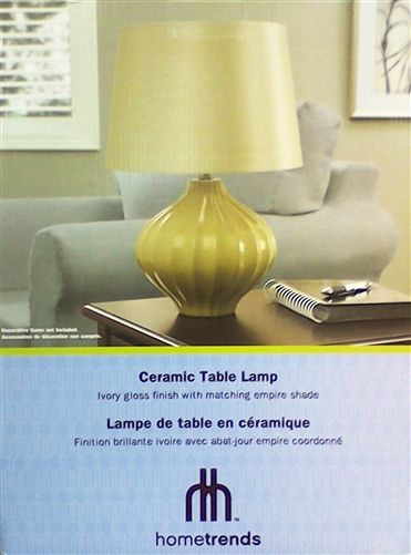 home trends Ceramic Lamp