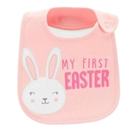 Just One You by Carter's - Baby Girls My First Easter Teething Bib