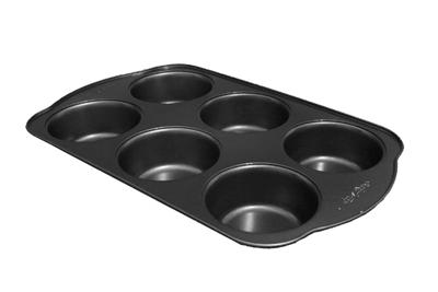 Bakers Tip 6 Cup Jumbo Muffin Pan